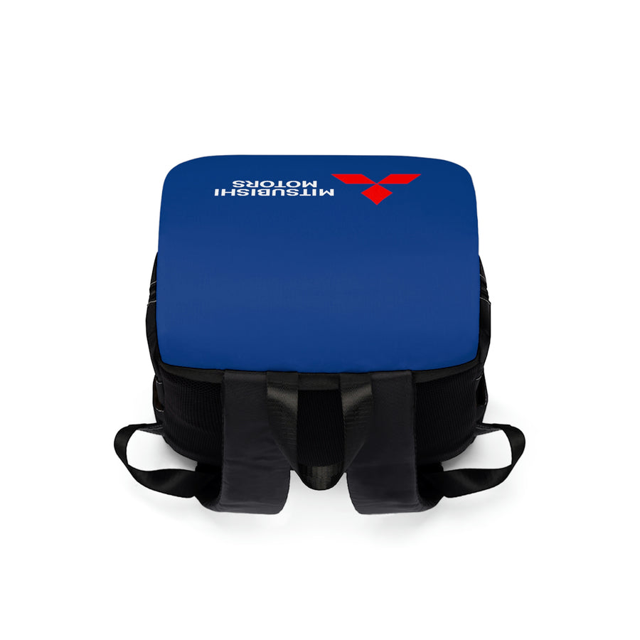 Unisex Dark Blue Mitsubishi Casual Shoulder Backpack™