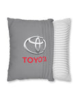 Grey Toyota Spun Polyester pillowcase™