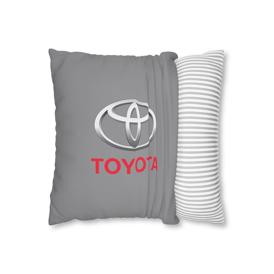 Grey Toyota Spun Polyester pillowcase™