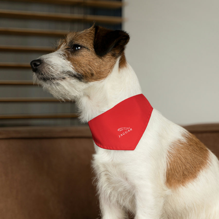 Red Jaguar Pet Bandana Collar™