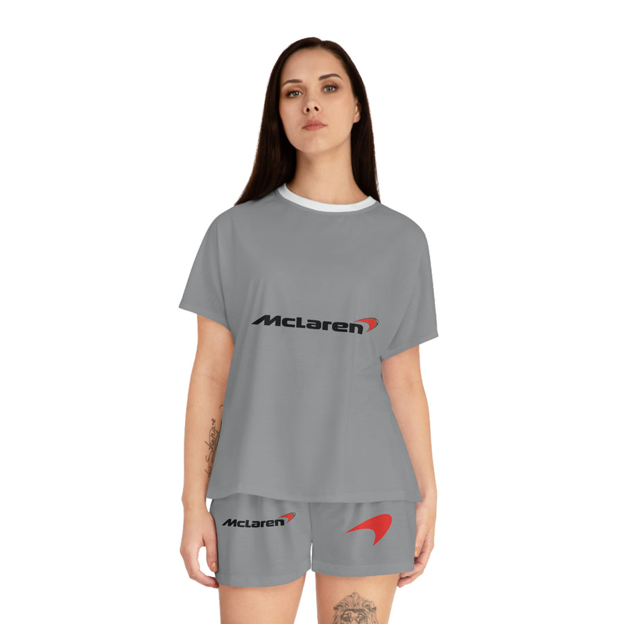 Women's Grey McLaren Short Pajama Set™