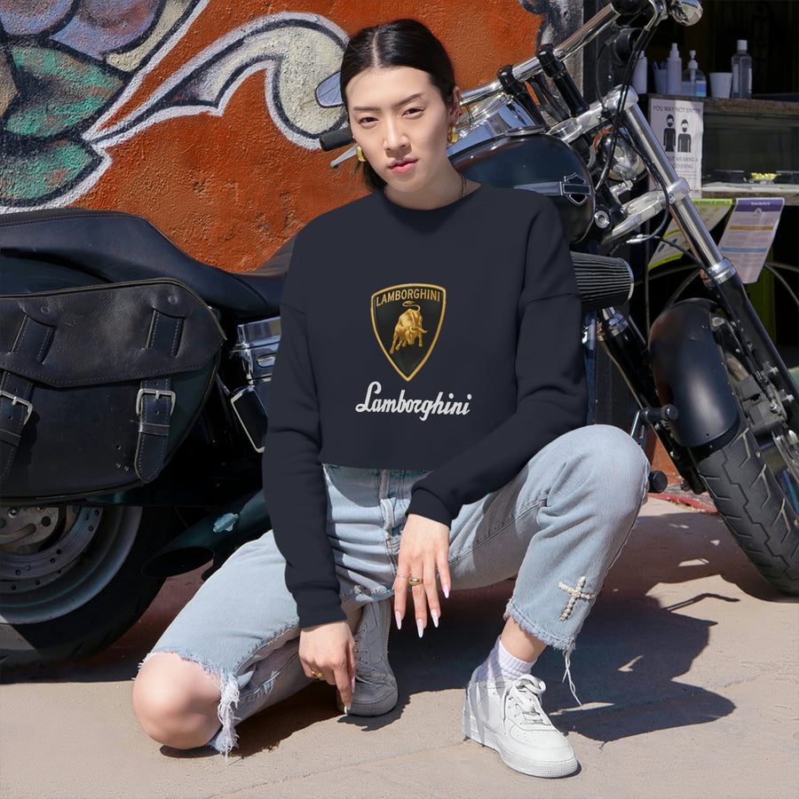 Women's Lamborghini Cropped Sweatshirt™