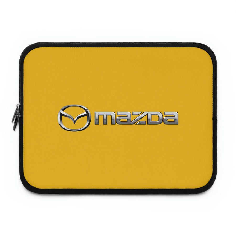 Yellow Mazda Laptop Sleeve™