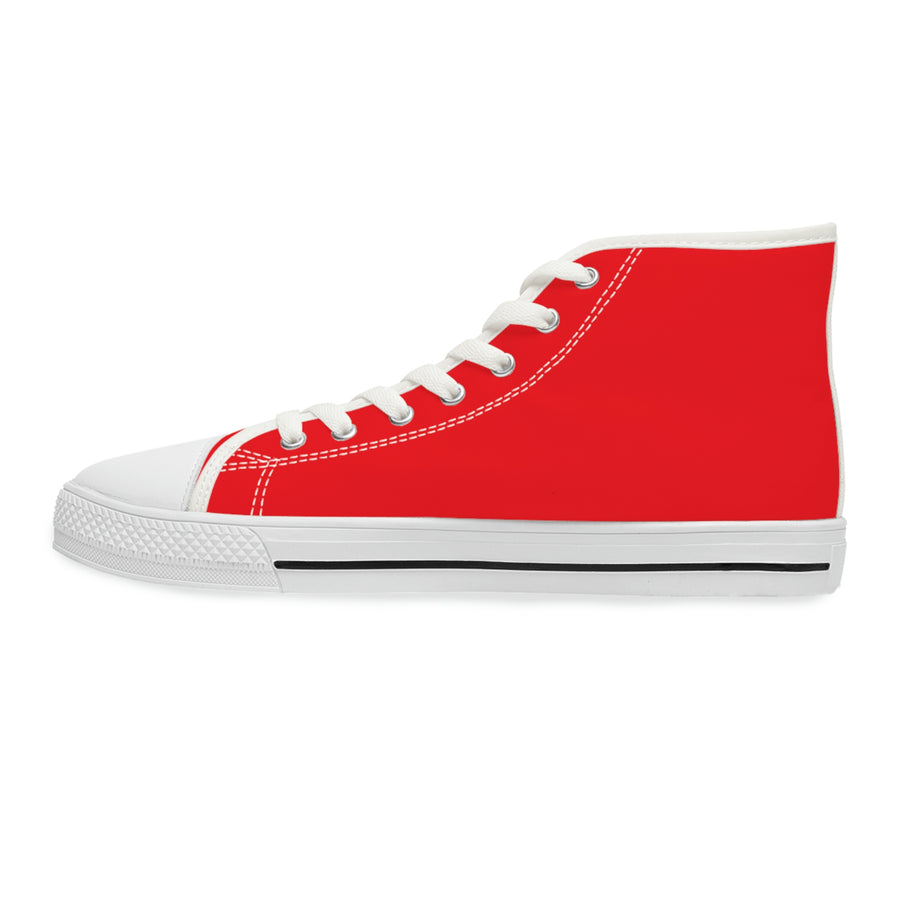 Women's Red Lamborghini High Top Sneakers™