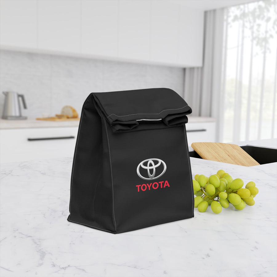 Black Toyota Polyester Lunch Bag™