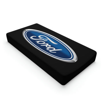 Black Ford Baby Changing Pad Cover™