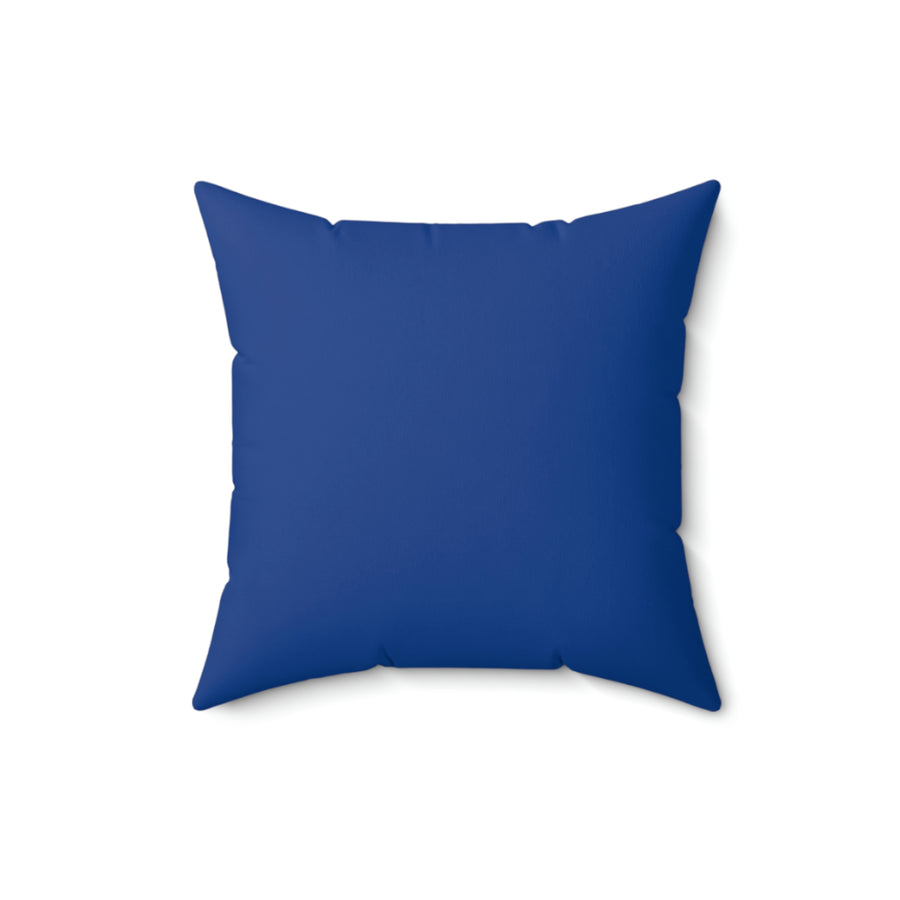 Dark Blue Volkswagen Spun Polyester Square Pillow™