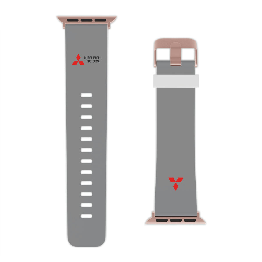 Grey Mitsubishi Watch Band for Apple Watch™