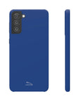 Dark Blue Jaguar Snap Cases™