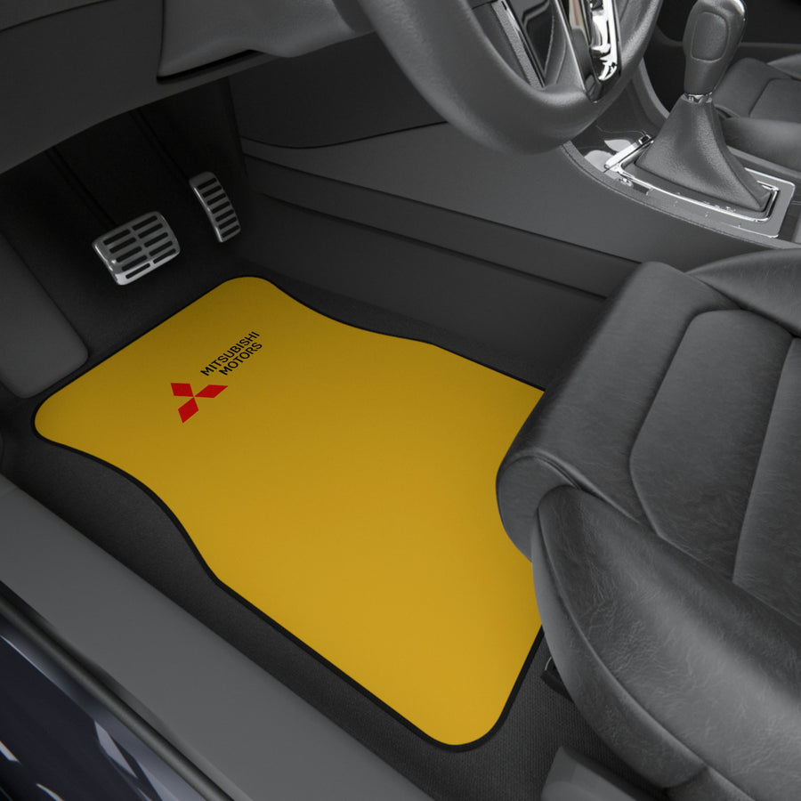 Yellow Mitsubishi Car Mats (Set of 4)™