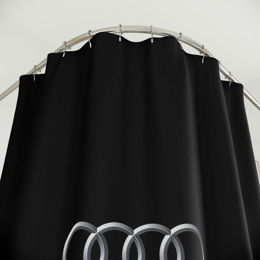 Black Audi Shower Curtain™