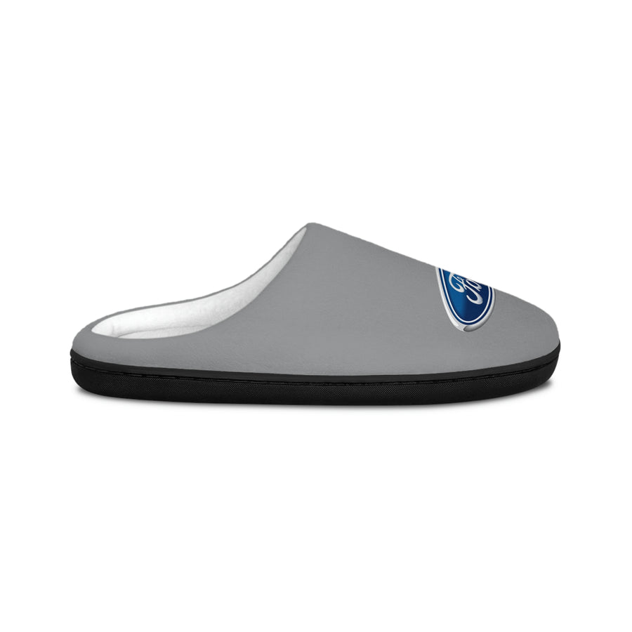 Unisex Grey Ford Indoor Slippers™