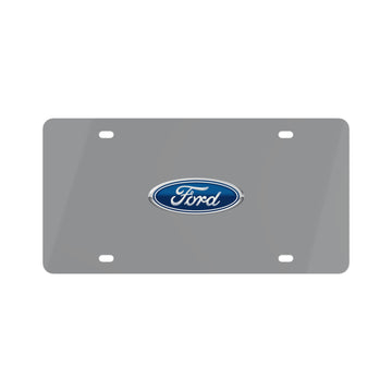 Grey Ford License Plate™