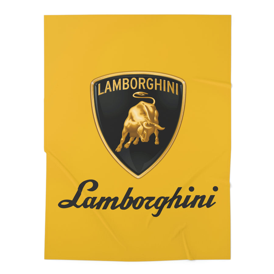 Yellow Lamborghini Baby Swaddle Blanket™