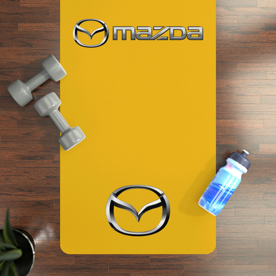 Yellow Mazda Rubber Yoga Mat™