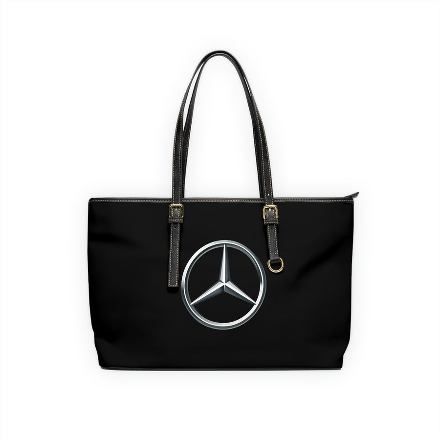 Black Mercedes Leather Shoulder Bag™