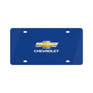 Dark Blue Chevrolet License Plate™
