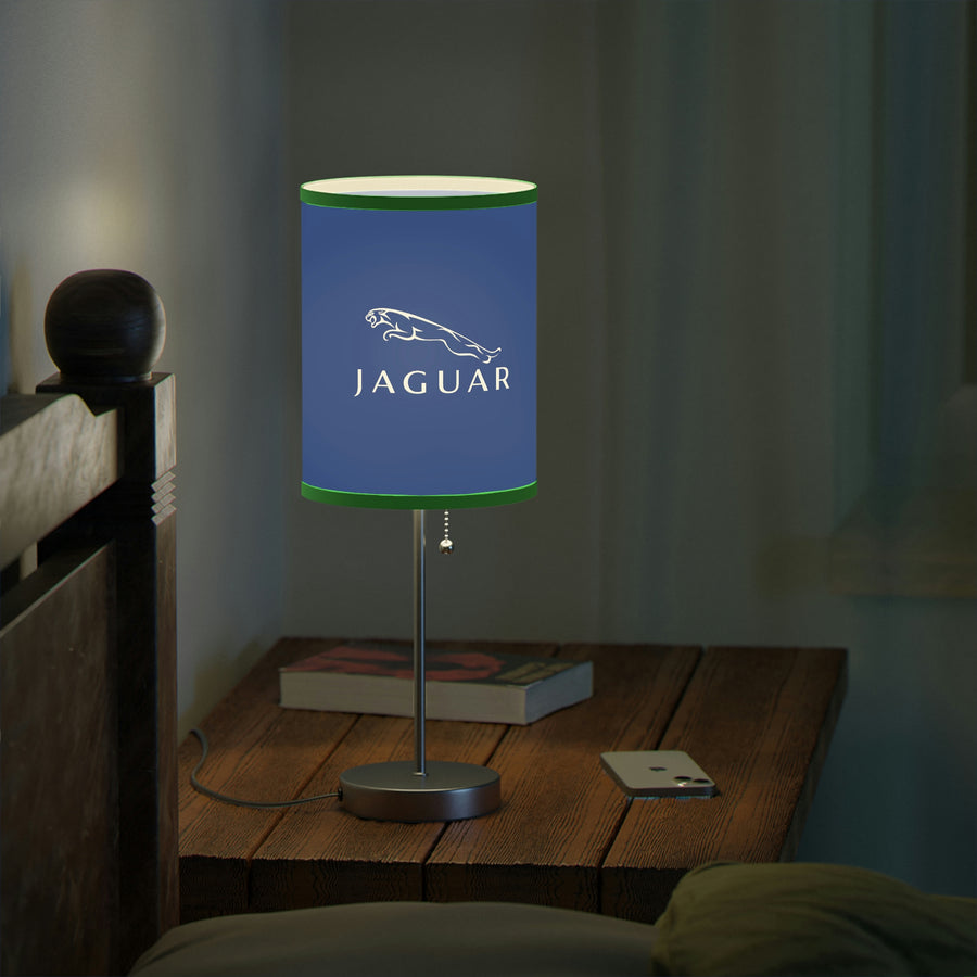 Dark Blue Jaguar Lamp on a Stand, US|CA plug™