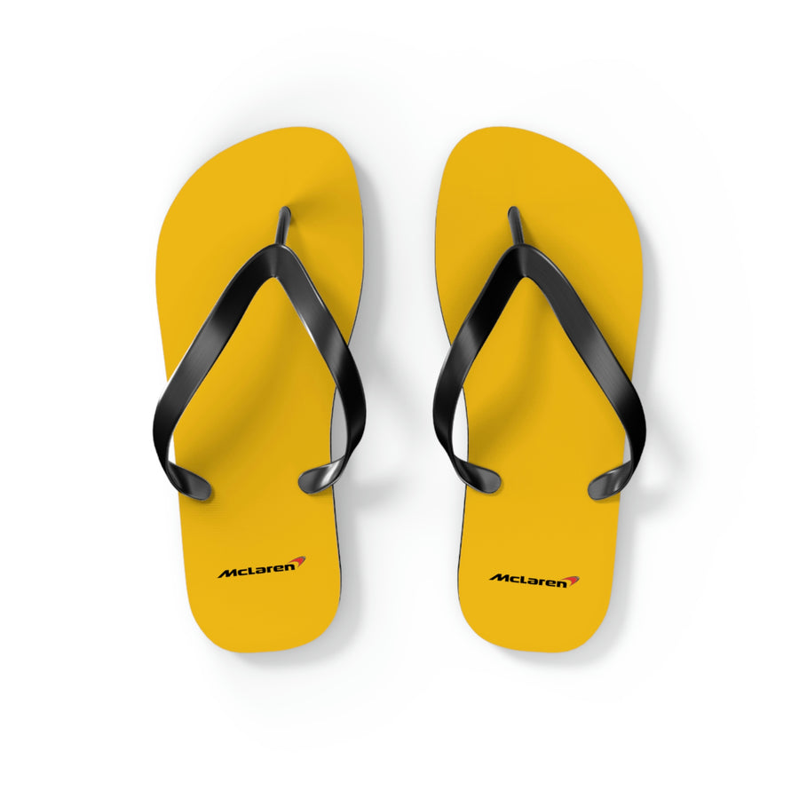 Unisex Yellow McLaren Flip Flops™