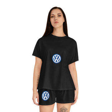 Women's Black Volkswagen Short Pajama Set™