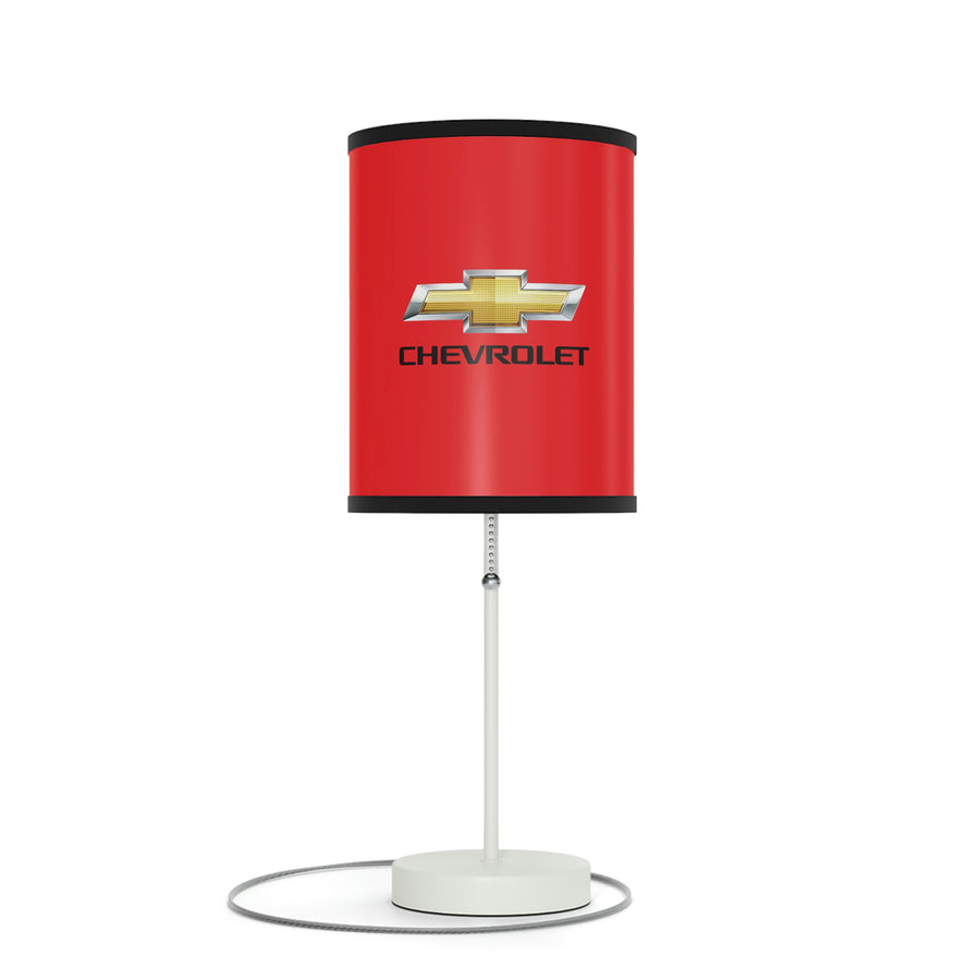 Red Chevrolet Lamp on a Stand, US|CA plug™