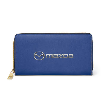 Dark Blue Mazda Zipper Wallet™