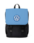 Unisex Light Blue Volkswagen Casual Shoulder Backpack™