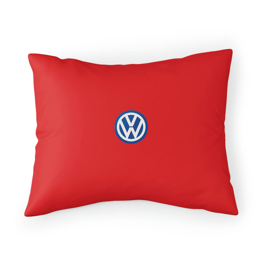 Red Volkswagen Pillow Sham™