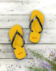 Unisex Yellow Mitsubishi Flip Flops™