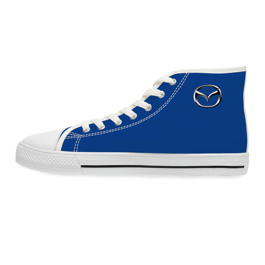 Women's Dark Blue Mazda High Top Sneakers™