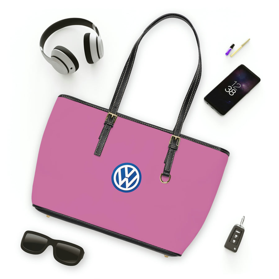 Pink Volkswagen Leather Shoulder Bag™