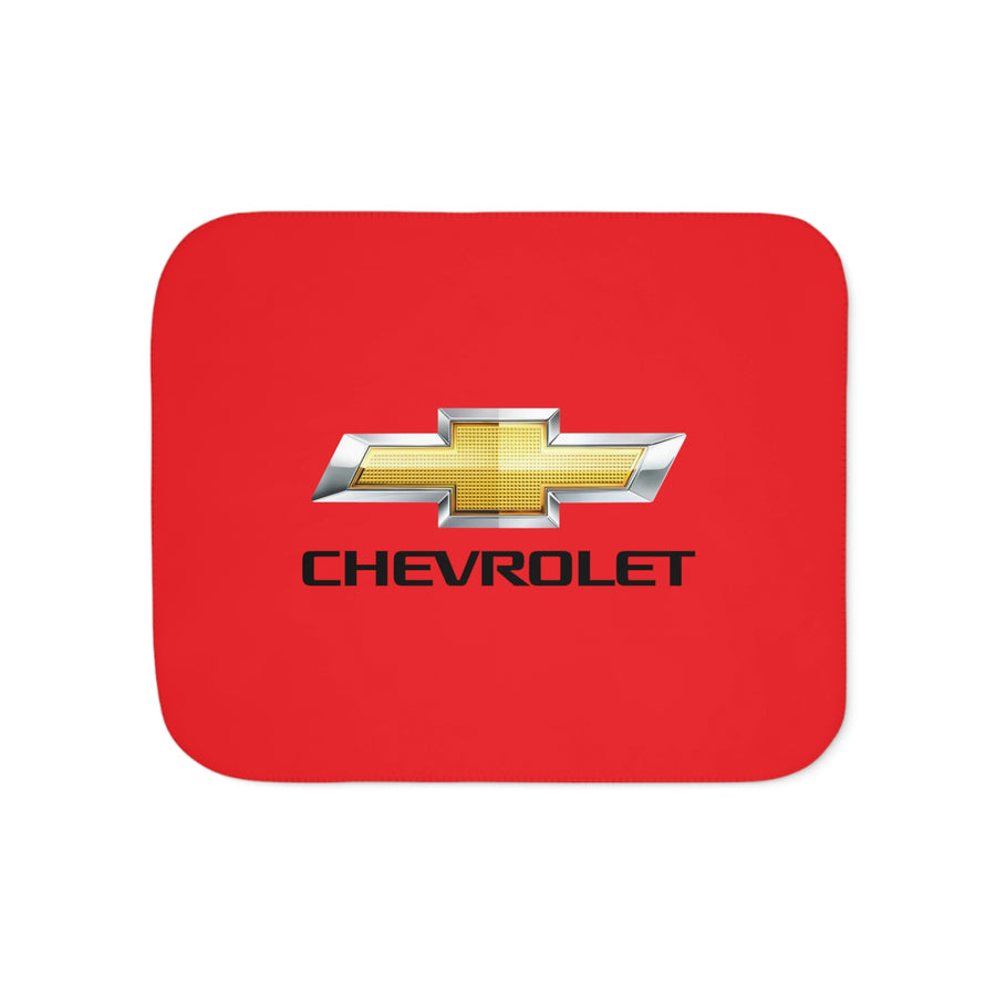 Red Chevrolet Sherpa Blanket™