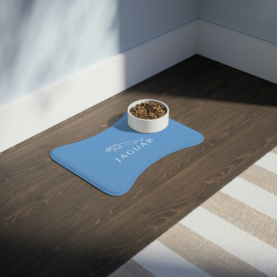 Light Blue Jaguar Pet Feeding Mats™