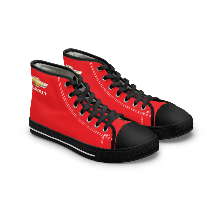 Women's Red Chevrolet High Top Sneakers™