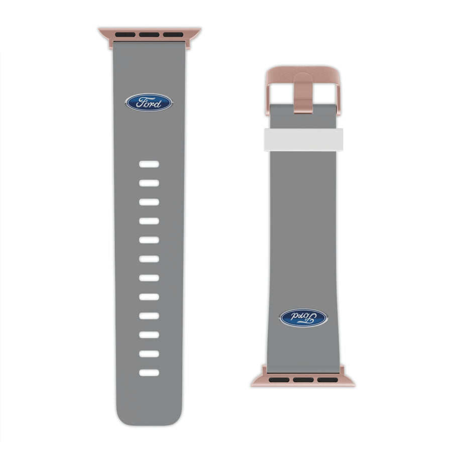 Grey Ford Watch Band for Apple Watch™