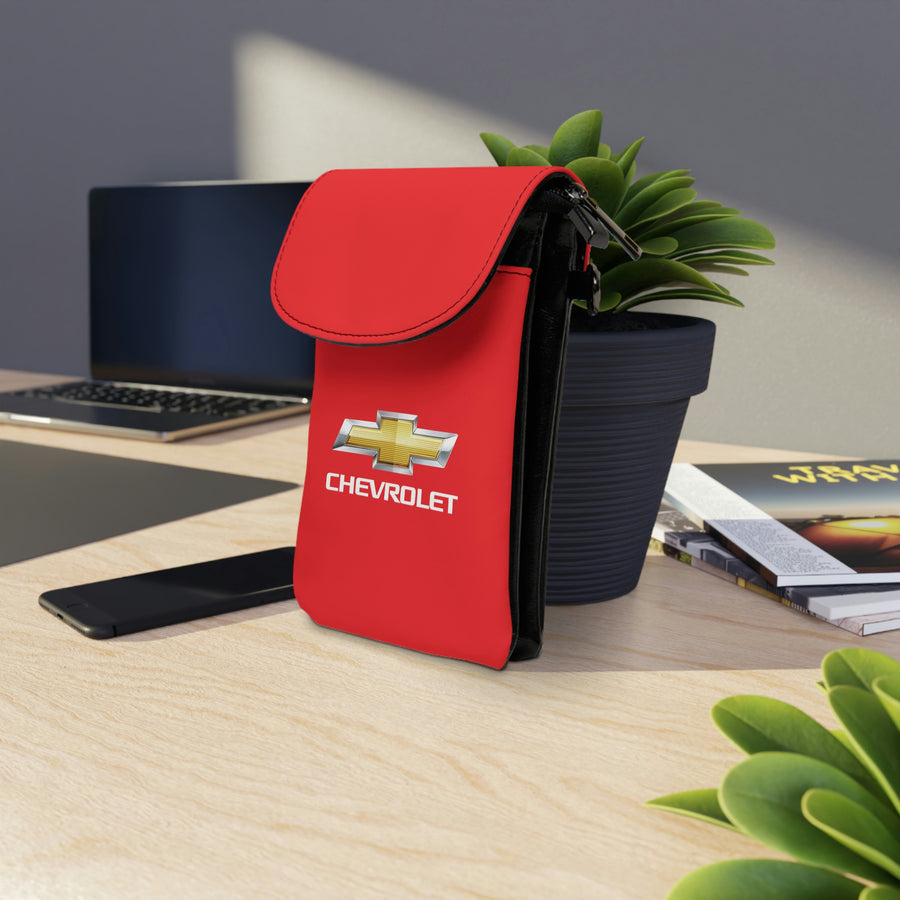 Red Chevrolet Small Cell Phone Wallet™