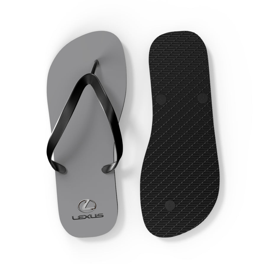 Unisex Grey Lexus Flip Flops™