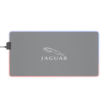 Grey Jaguar LED Gaming Mouse Pad™