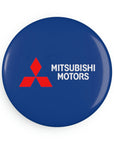 Dark Blue Mitsubishi Button Magnet, Round (10 pcs)™