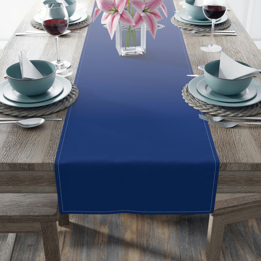 Dark Blue Ford Table Runner (Cotton, Poly)™