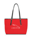 Red Jaguar Leather Shoulder Bag™