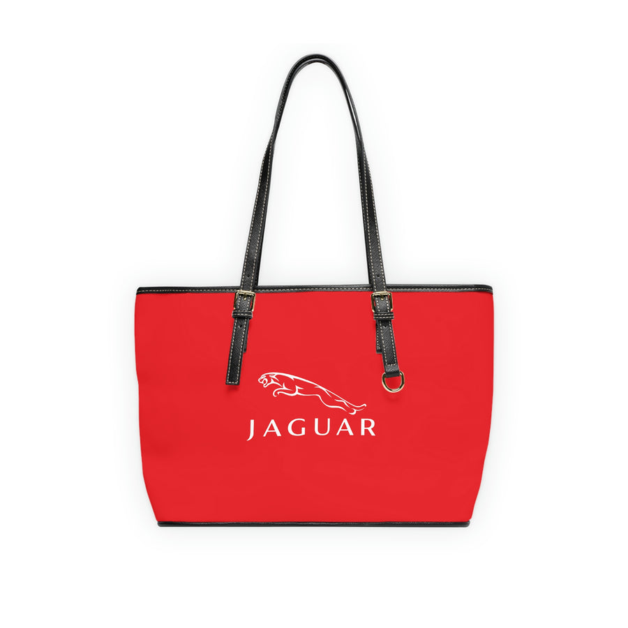 Red Jaguar Leather Shoulder Bag™