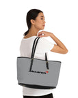 Grey Mclaren Leather Shoulder Bag™