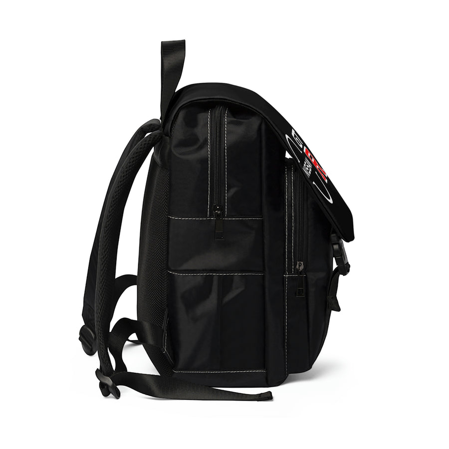 Unisex Black Casual Shoulder Nissan GTR Backpack™