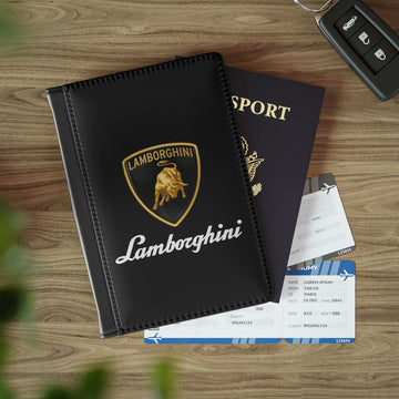 Black Lamborghini Passport Cover™