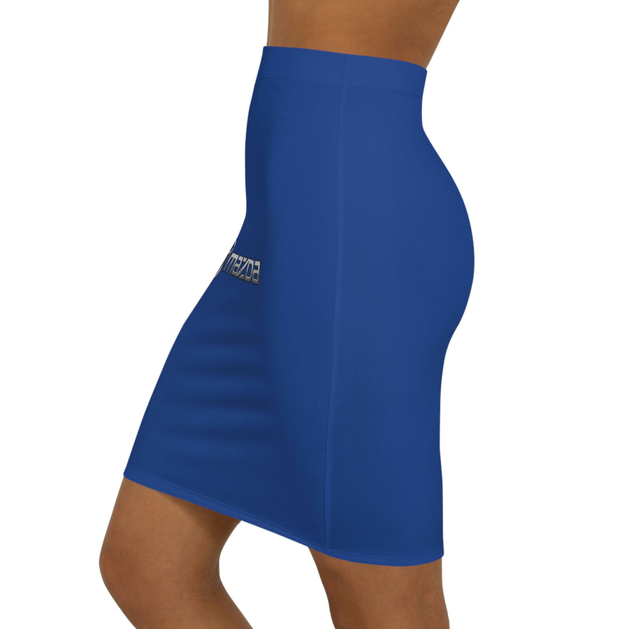 Women's Dark Blue Mazda Mini Skirt™