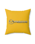 Yellow Mazda Spun Polyester Square Pillow™