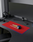 Red Chevrolet LED Gaming Mouse Pad™