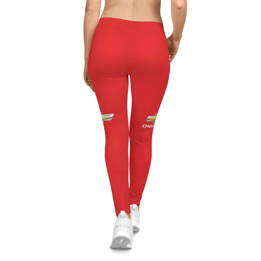 Women's Red Chevrolet Casual Leggings™