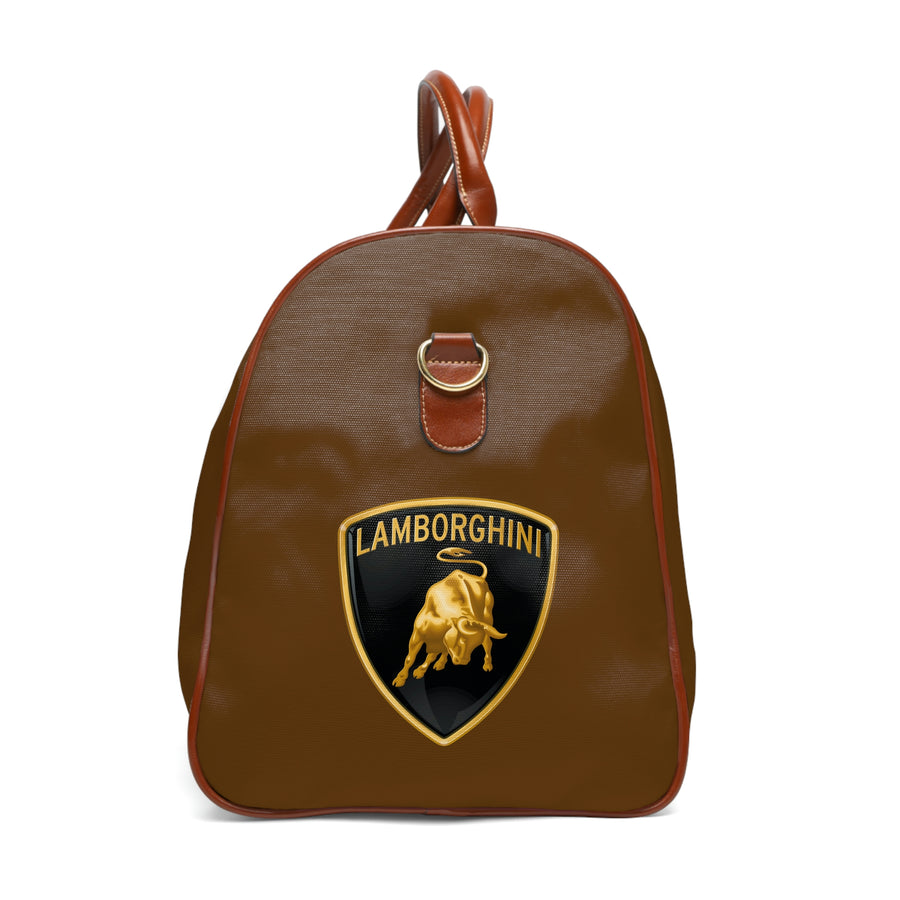 Brown Lamborghini Waterproof Travel Bag™